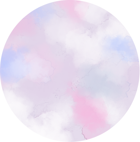水彩水色 Abstract Watercolor Circle Shape Illustration